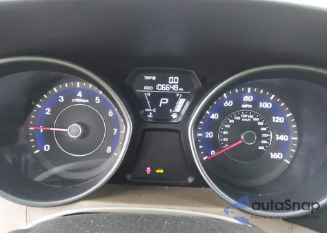 2013 Hyundai Elantra Gls from USA, damaged, VIN 5NPDH4AE1DH342402